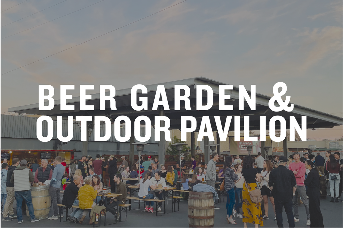 Beer Garden and outdoor pavilion! Host you next event here! 