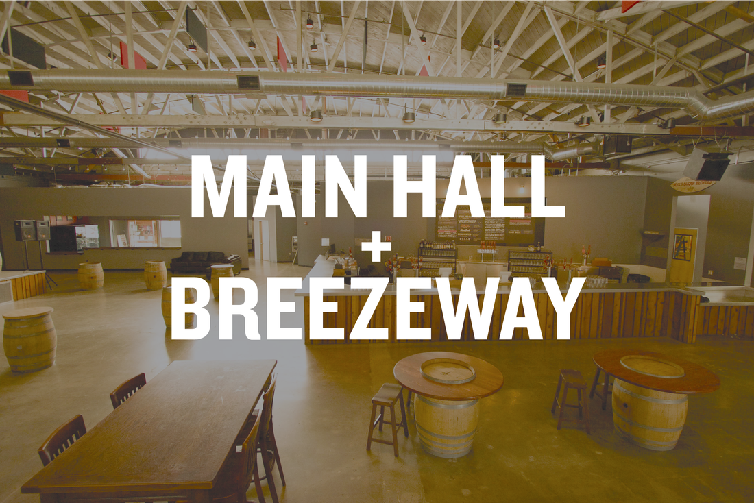 Main Hall + Breeze way event space